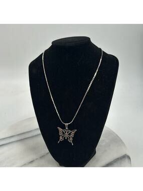 Stainless Steel Butterfly necklace